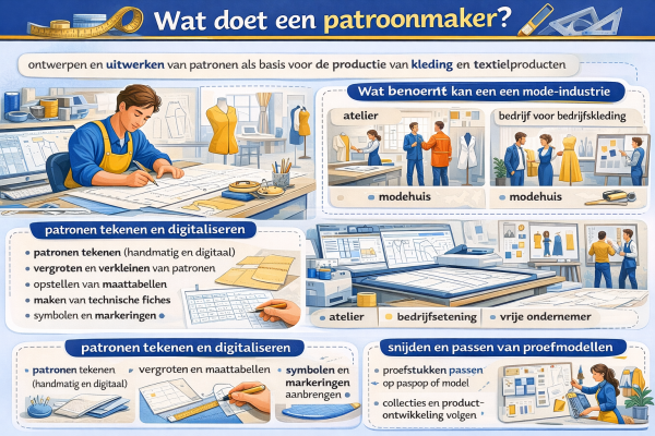 Wat doet een patroonmaker